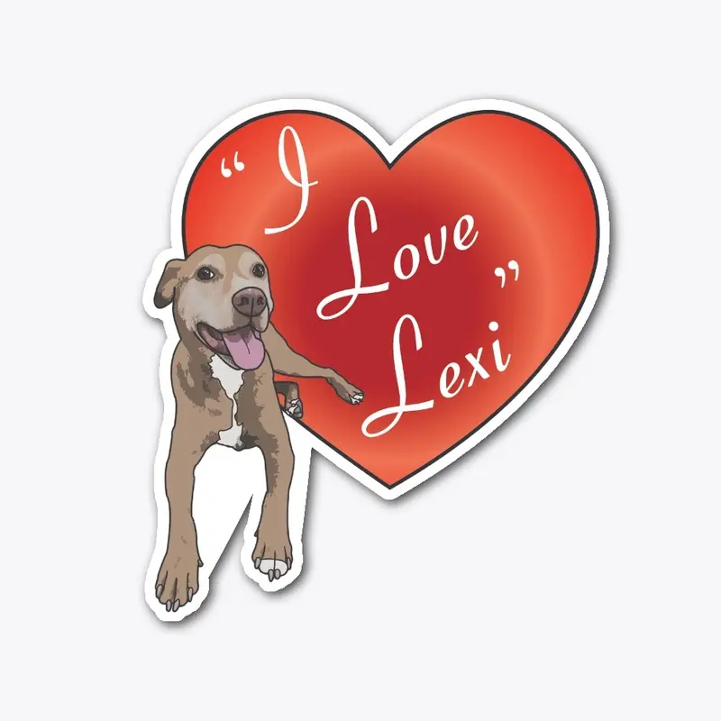 "I Love Lexi" design