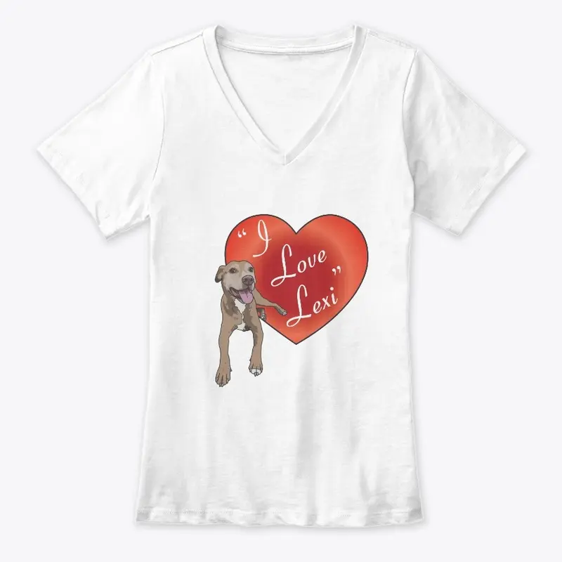 "I Love Lexi" with CU BJJ Logo on back